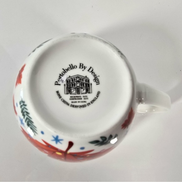 Portobello By Design Holiday Mug Maple
leaf Christmas Merry and Bright - Picture 4 of 4
